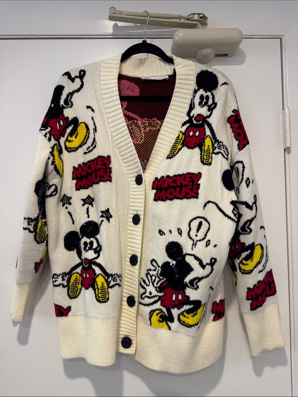 Zara Disney Mickey Cardigan